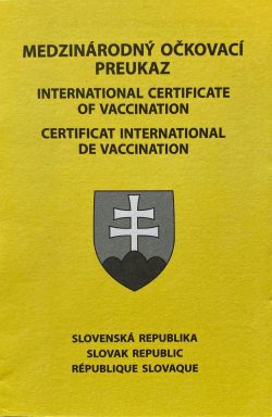 Medzinarodný očkovací preukaz
